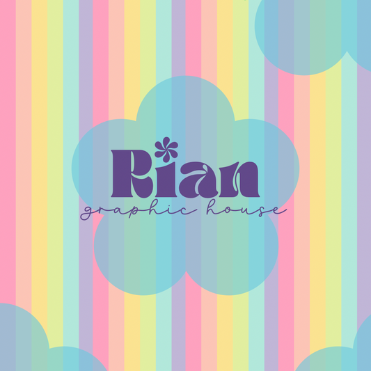 Stripes//Pastel Rainbow Seamless