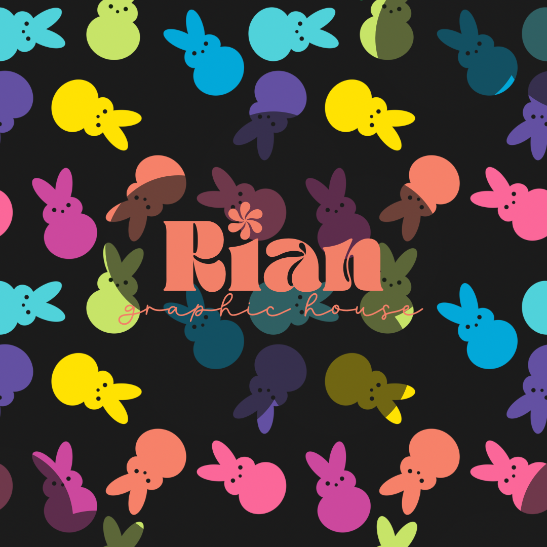 Marshmallow Bunnies Seamless