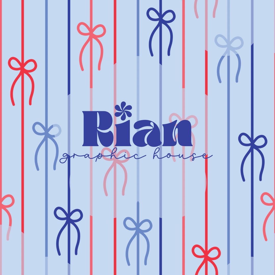 All Tied Up//Fourth of July Seamless