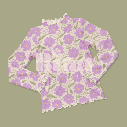 Sugar Plum Floral Seamless