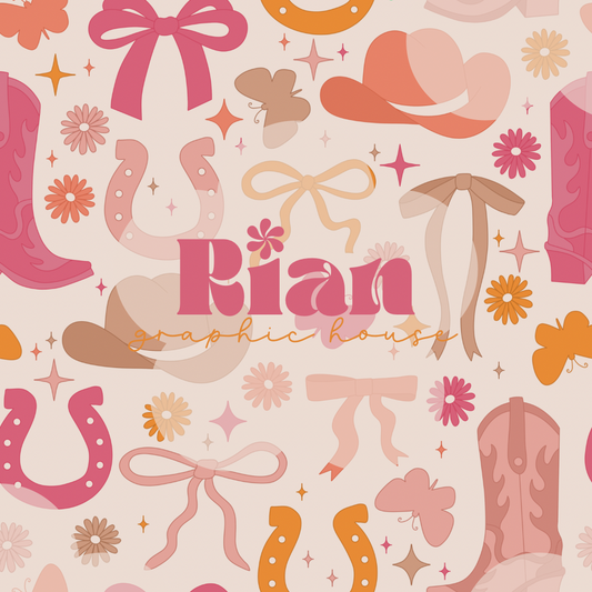 Giddy Up Cowgirl! Seamless