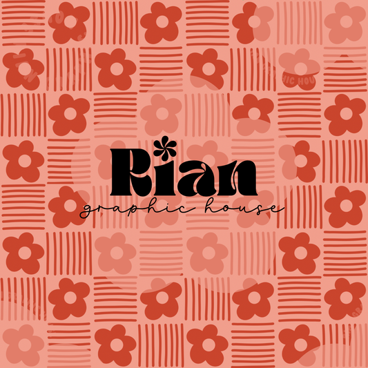Abstract Blooms Seamless