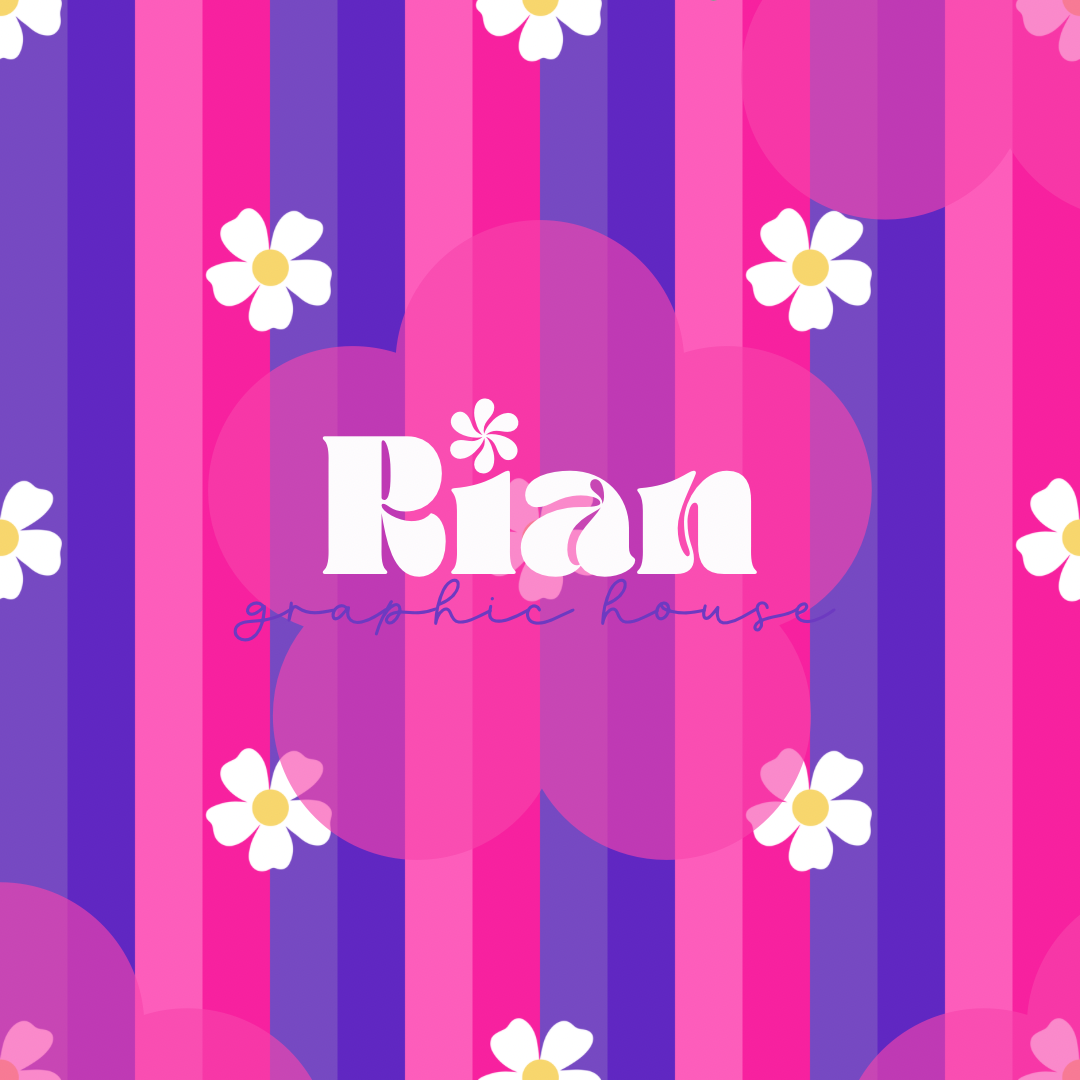 Daisy Drift//Magenta Seamless