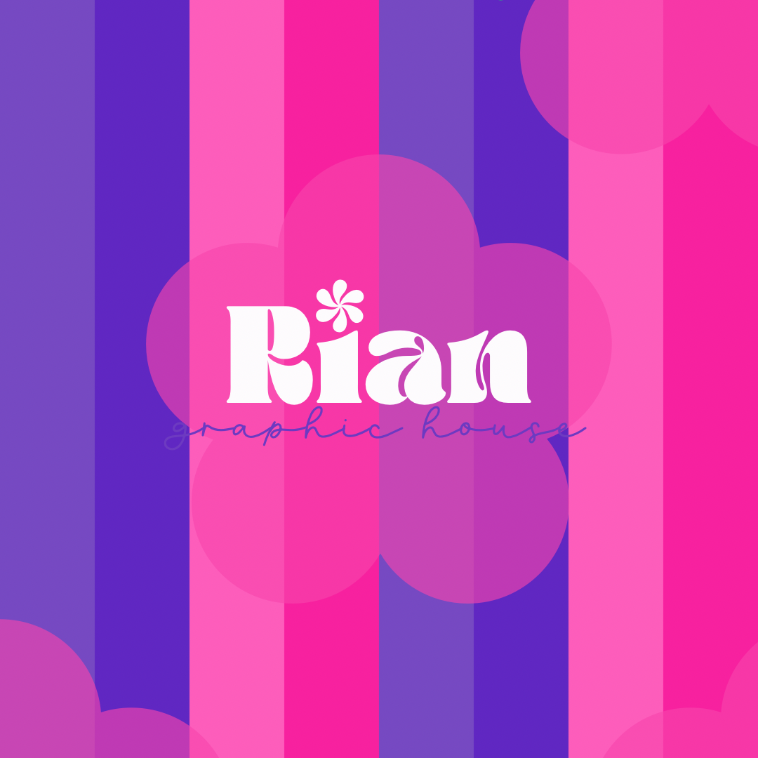 Stripes//Magenta + Iris Seamless