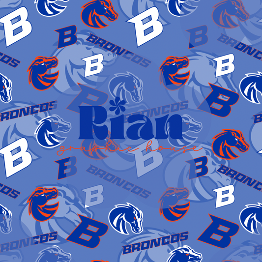 Boise Broncs Seamless