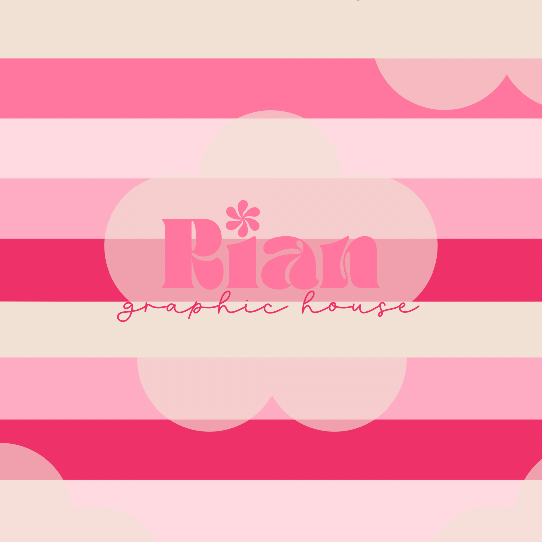 Pretty Pink Stripes Seamless