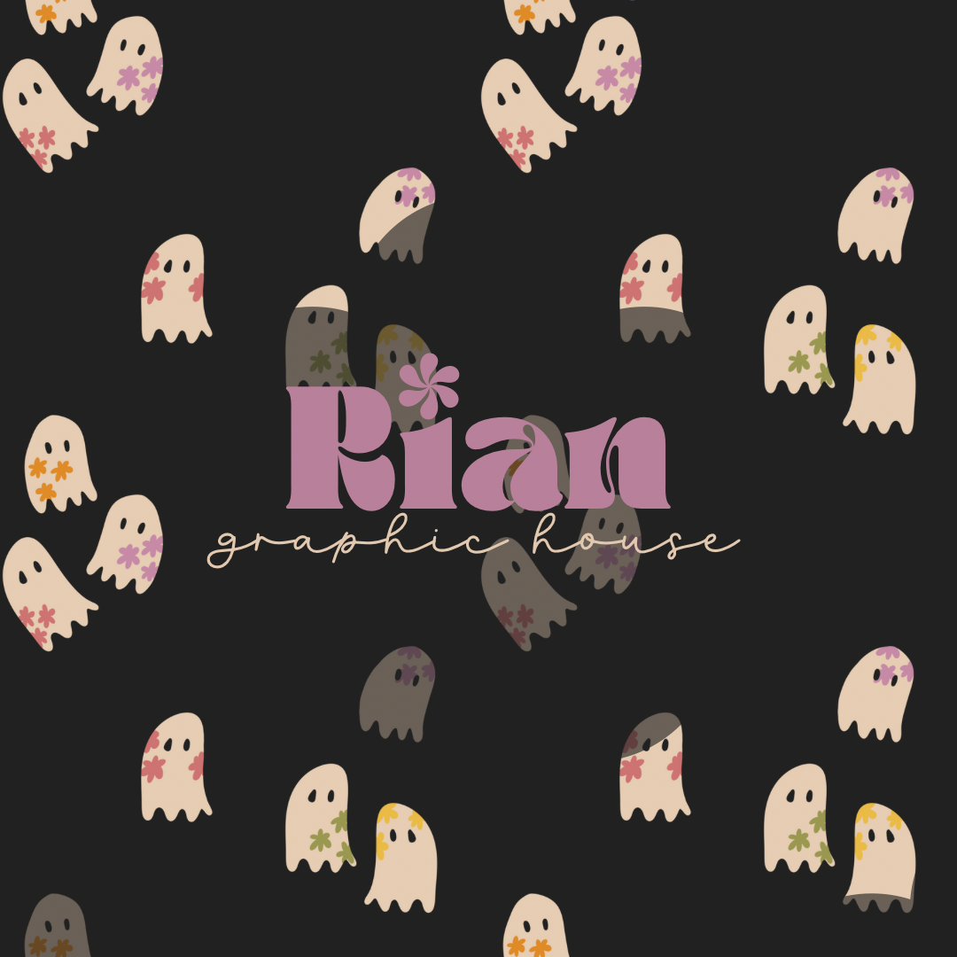 She’s a Spooky Ghoul Seamless