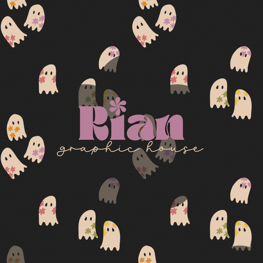 She’s a Spooky Ghoul Seamless