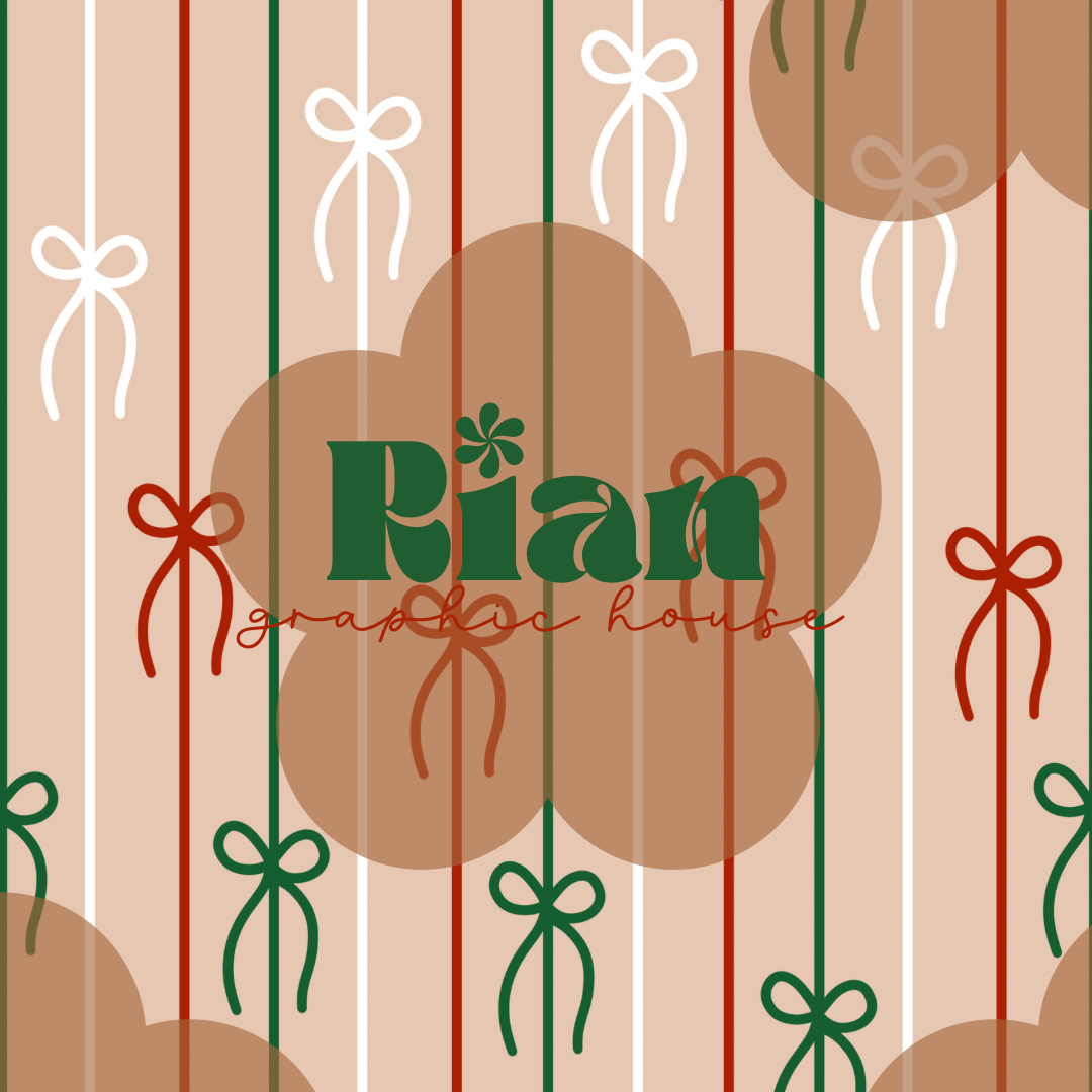 All Tied Up//Gingerbread Cookies Seamless