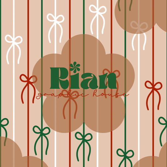 All Tied Up//Gingerbread Cookies Seamless