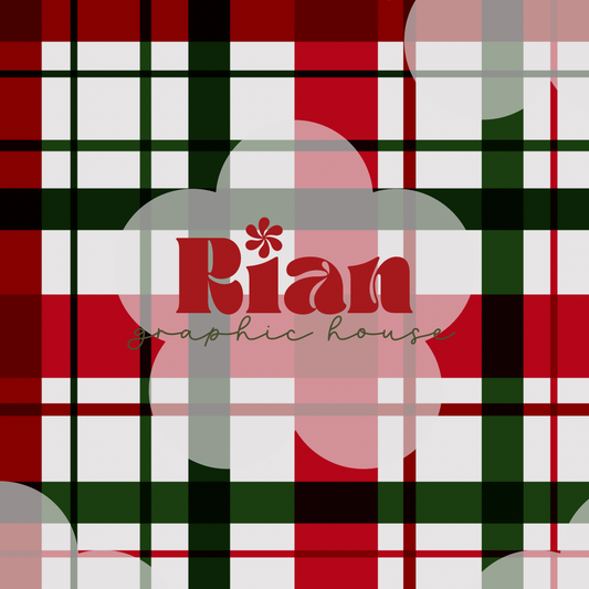 Traditional Holiday Plaid Seamless