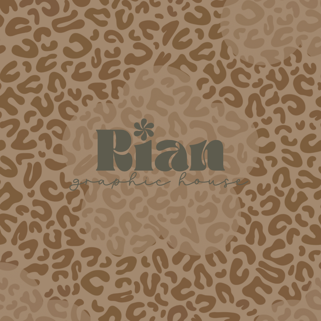 Sad Beige Leopard Seamless