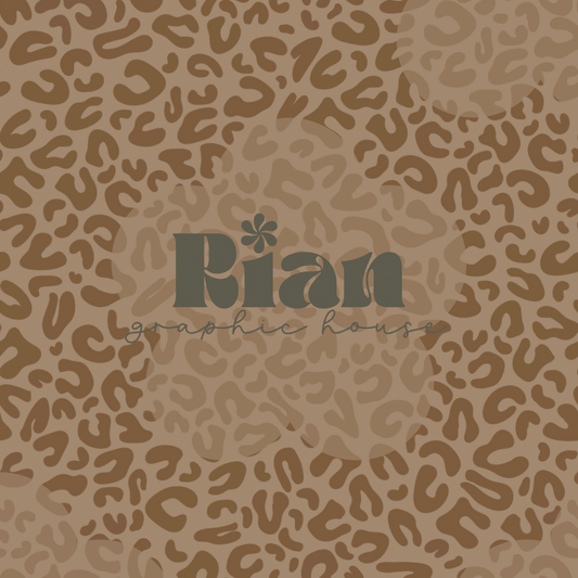 Sad Beige Leopard Seamless