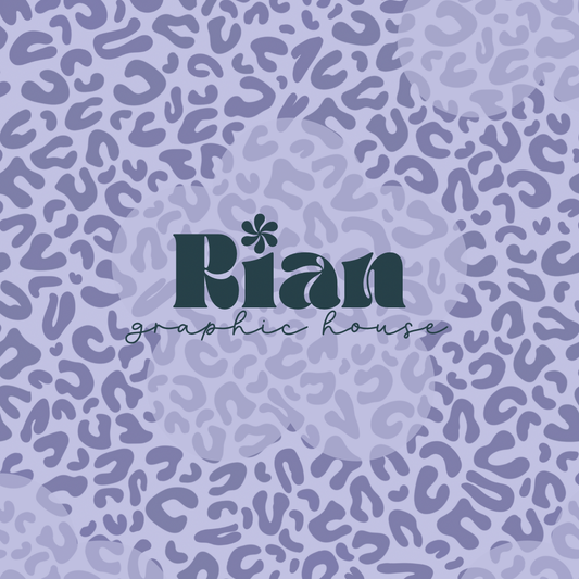 Leopard//Lilac Seamless