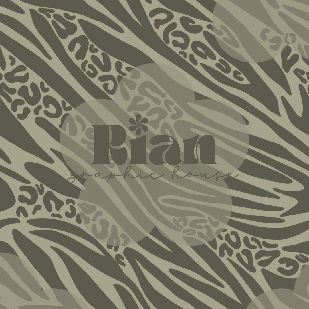 Animal Print Remix//Artichoke Seamless