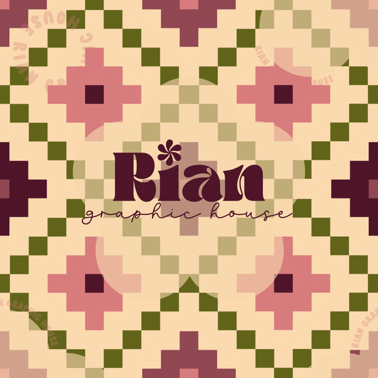 Pixel Garden//Berry Seamless