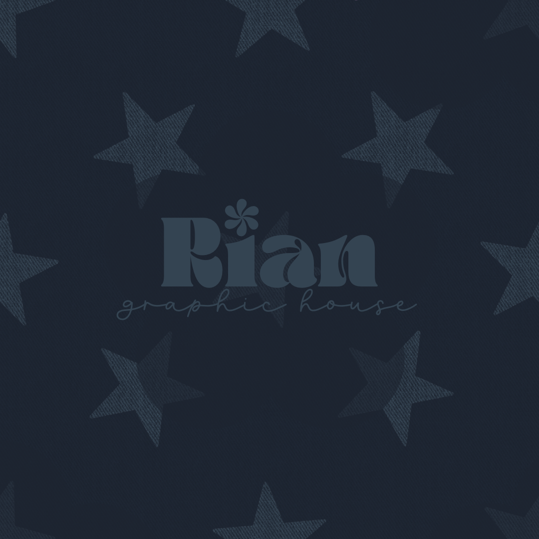 Stars Denim Seamless