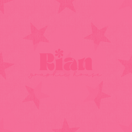Denim Stars//Pink Seamless