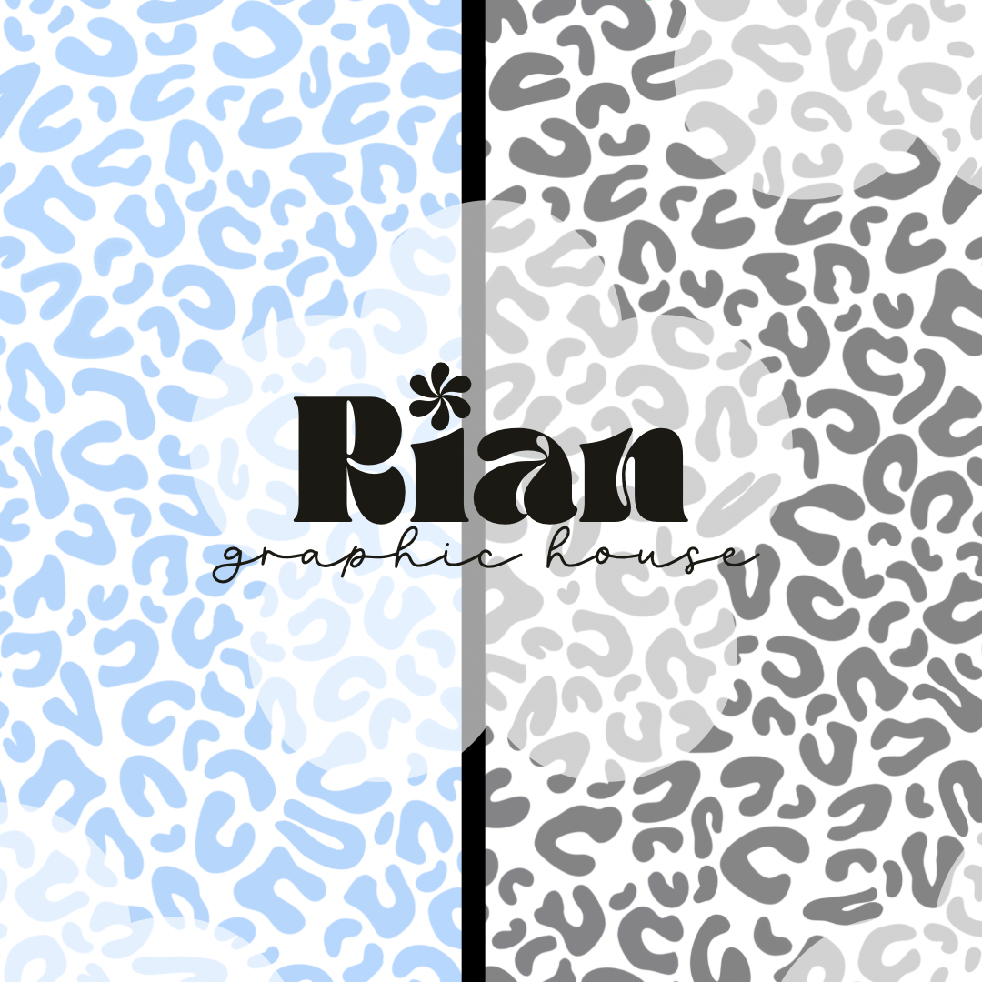 Leopard//On White Seamless