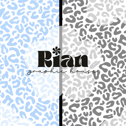 Leopard//On White Seamless
