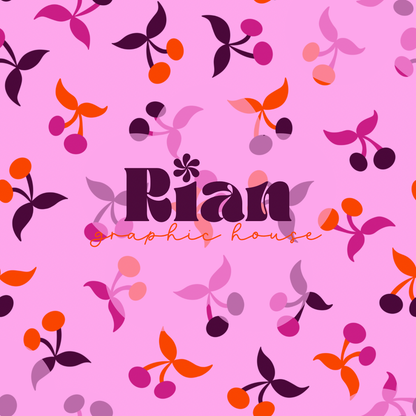 Retro Cherry Seamless