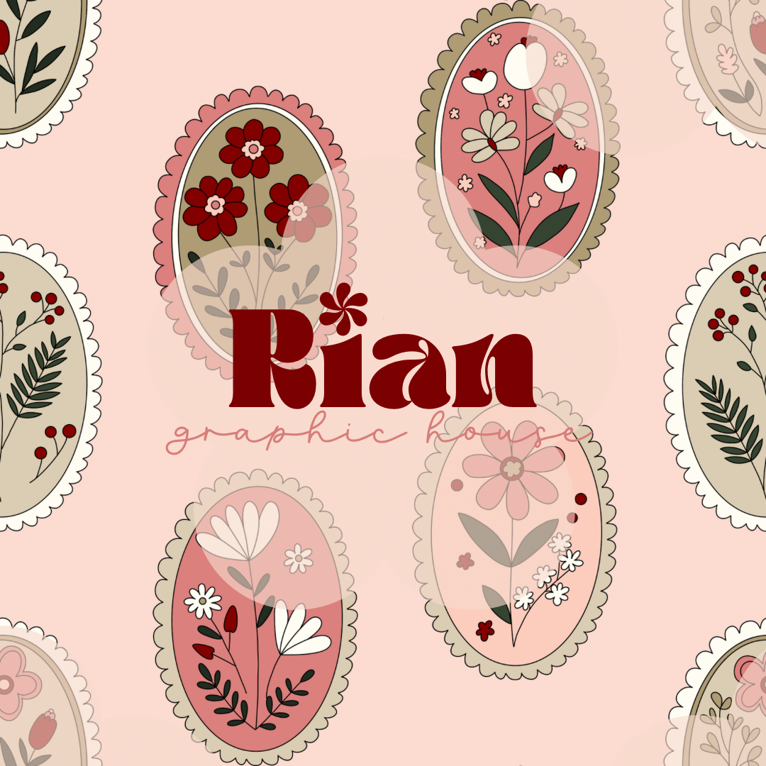 Wallflower//Pink Seamless