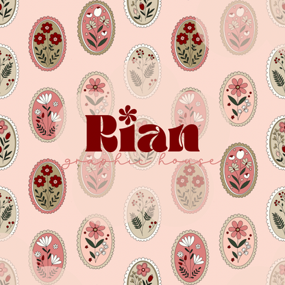 Wallflower//Pink Seamless