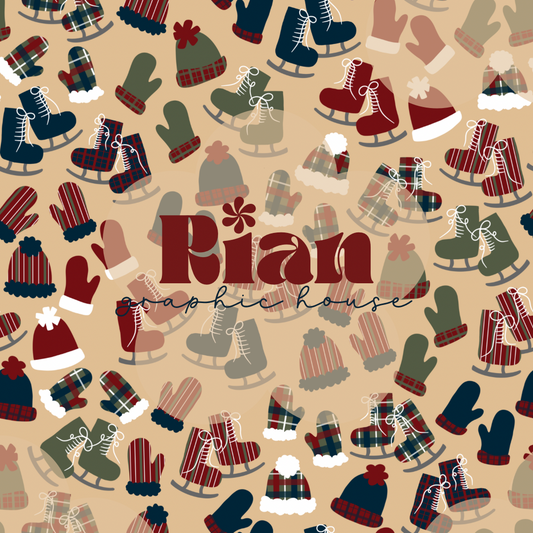 Yuletide Tidings Seamless