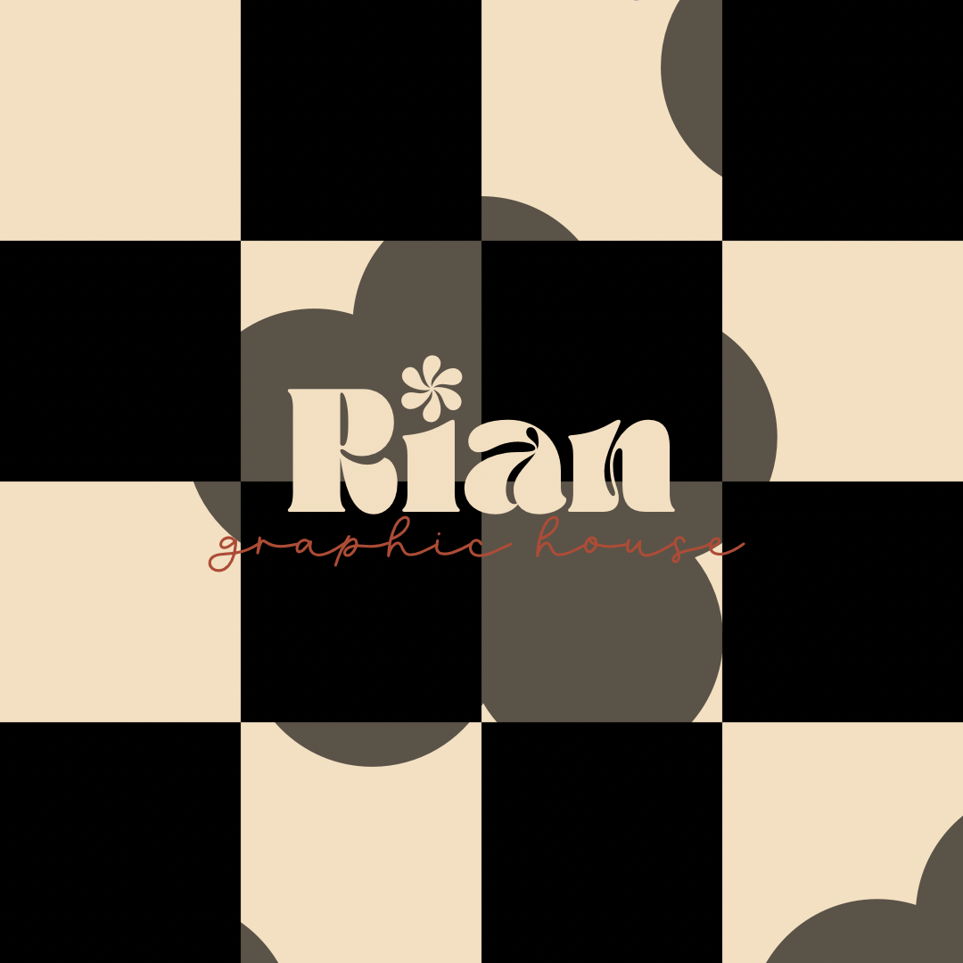 Geobloom Checkers Seamless