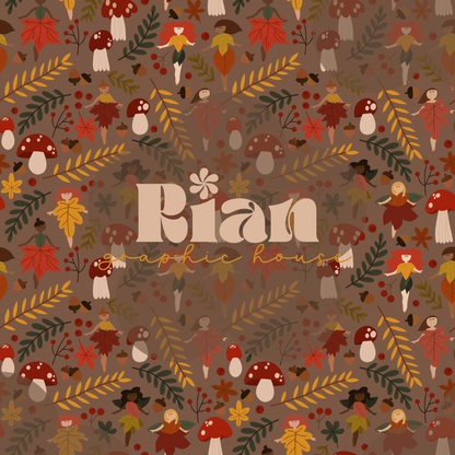 Fallen Leaflings Seamless