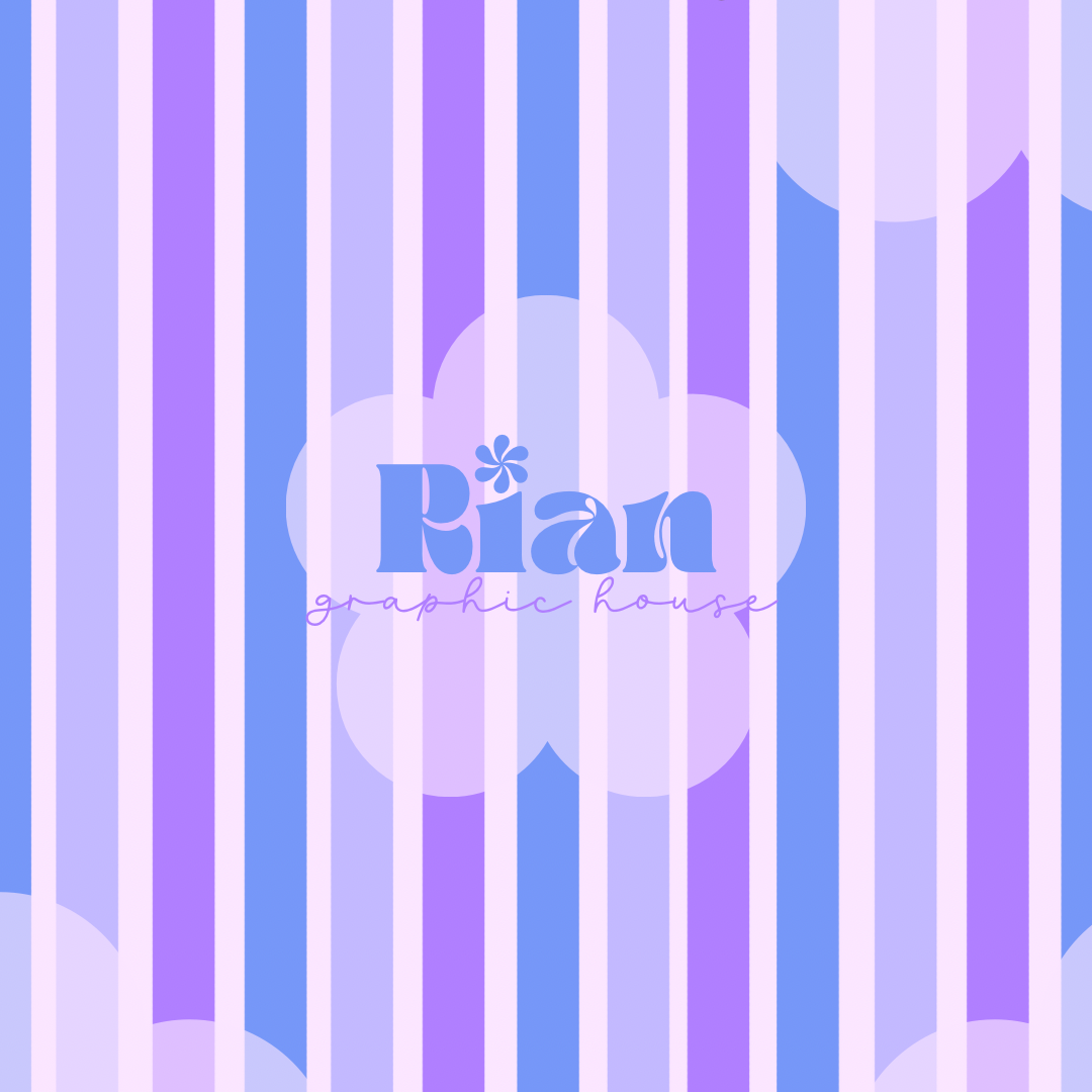 Poppy’s Stripes//Purple Seamless