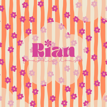 Bloomwave//Citrus Seamless