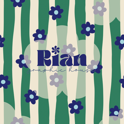 Bloomwave//Evergreen Seamless