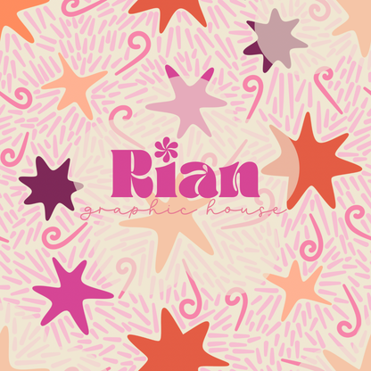 Cosmic Chaos//Pink Seamless