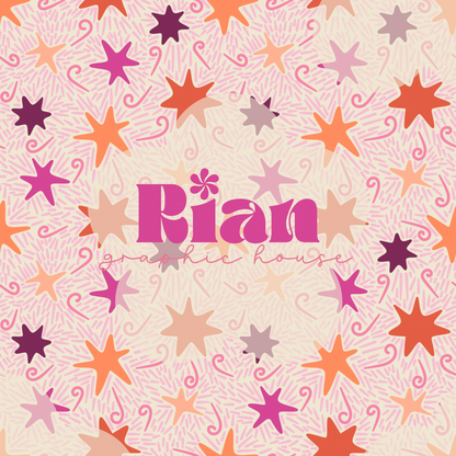 Cosmic Chaos//Pink Seamless