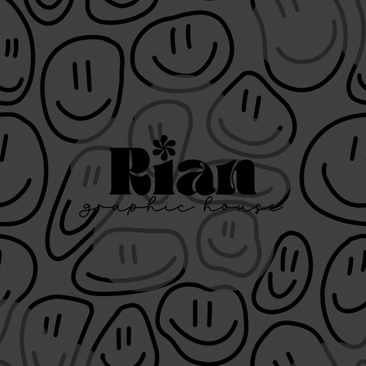 Doodle Mood//Charcoal Seamless