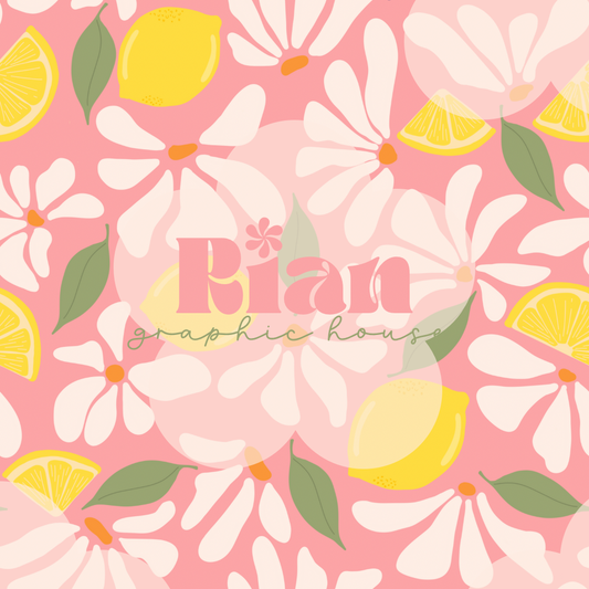 Pink Lemonade//Rose Pink Seamless