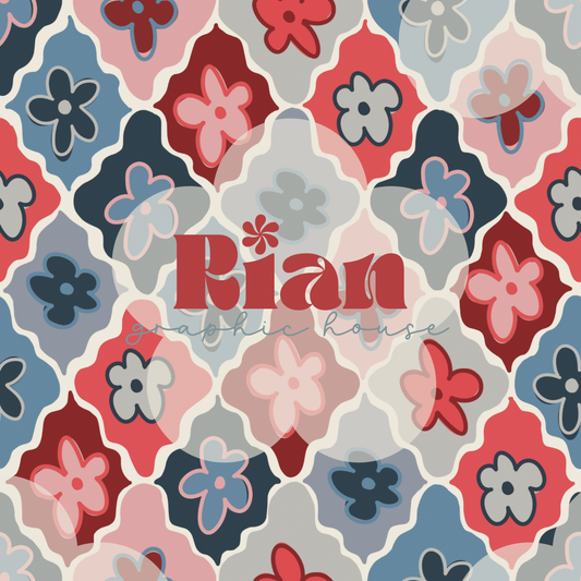 Siren Song//RWB Seamless