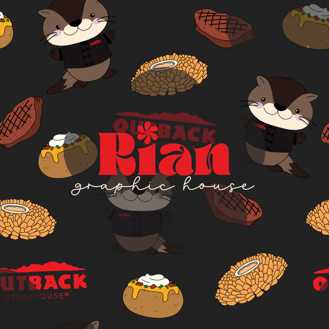 Steakhouse Otters Seamless