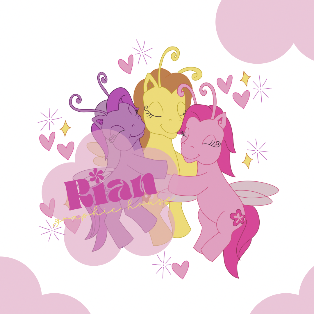 Precious Ponies PNG