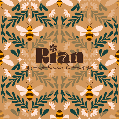 Golden Hive Seamless