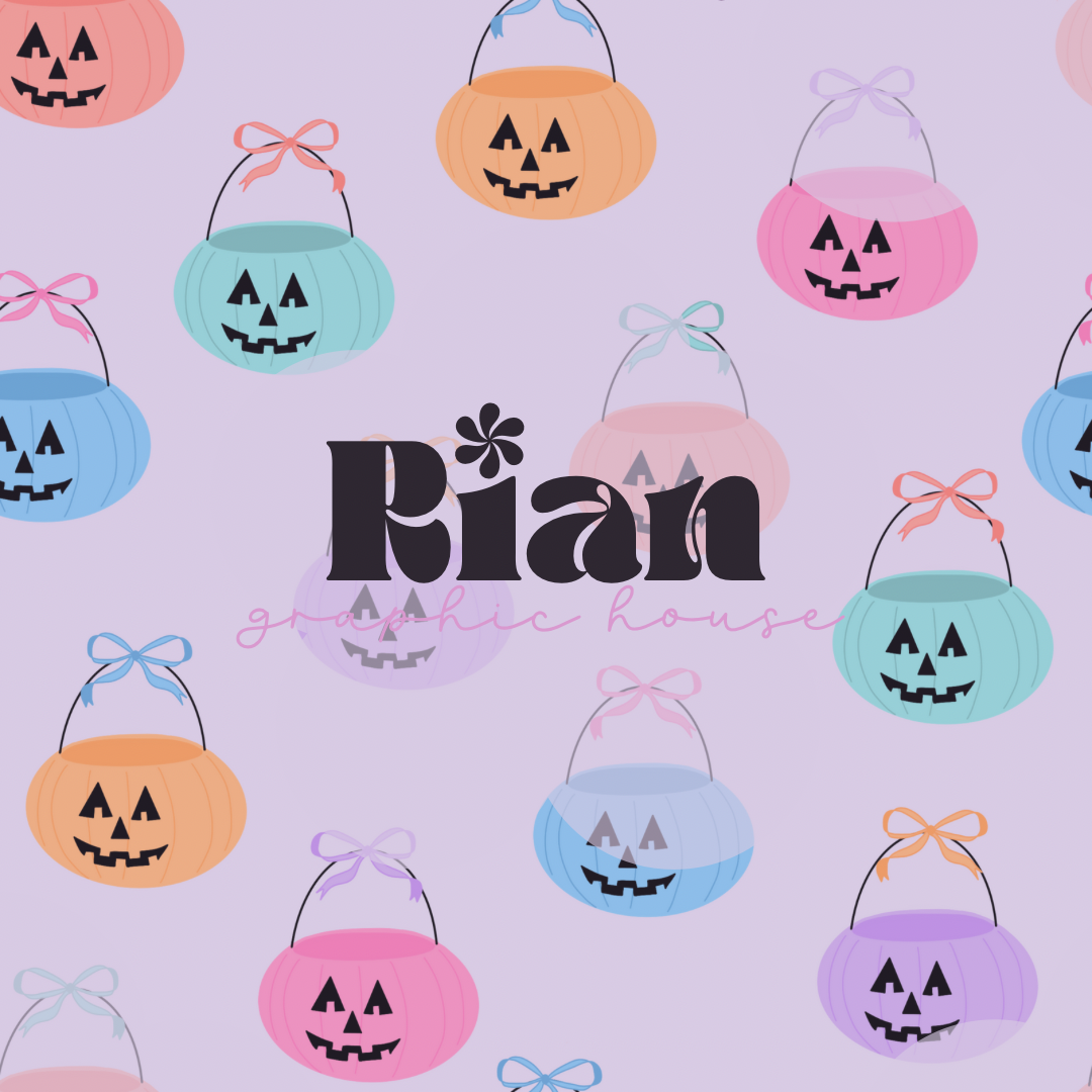 Buckets + Bows Seamless