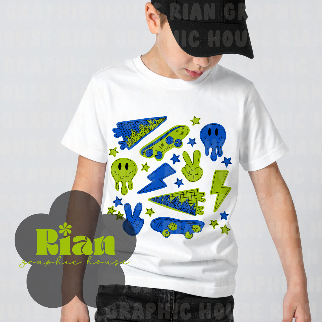 Urban Drip//Electric PNG