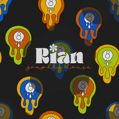 Drippy Magic 8s Seamless