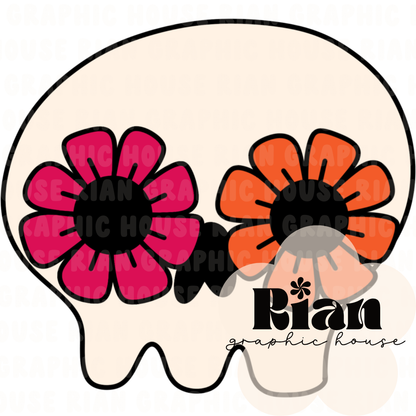 Groovy Skelly PNG