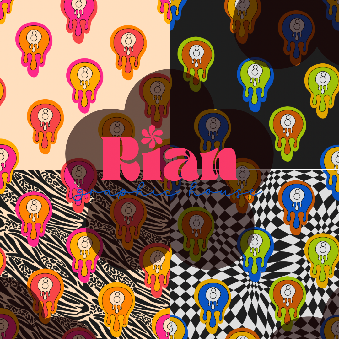 Drippy Magic 8s Seamless