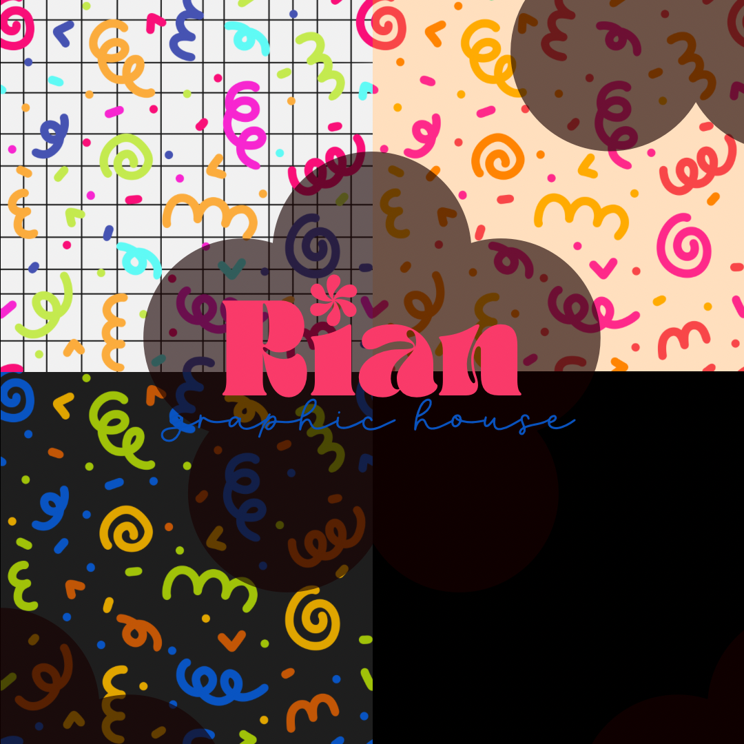 Party Graffiti Seamless