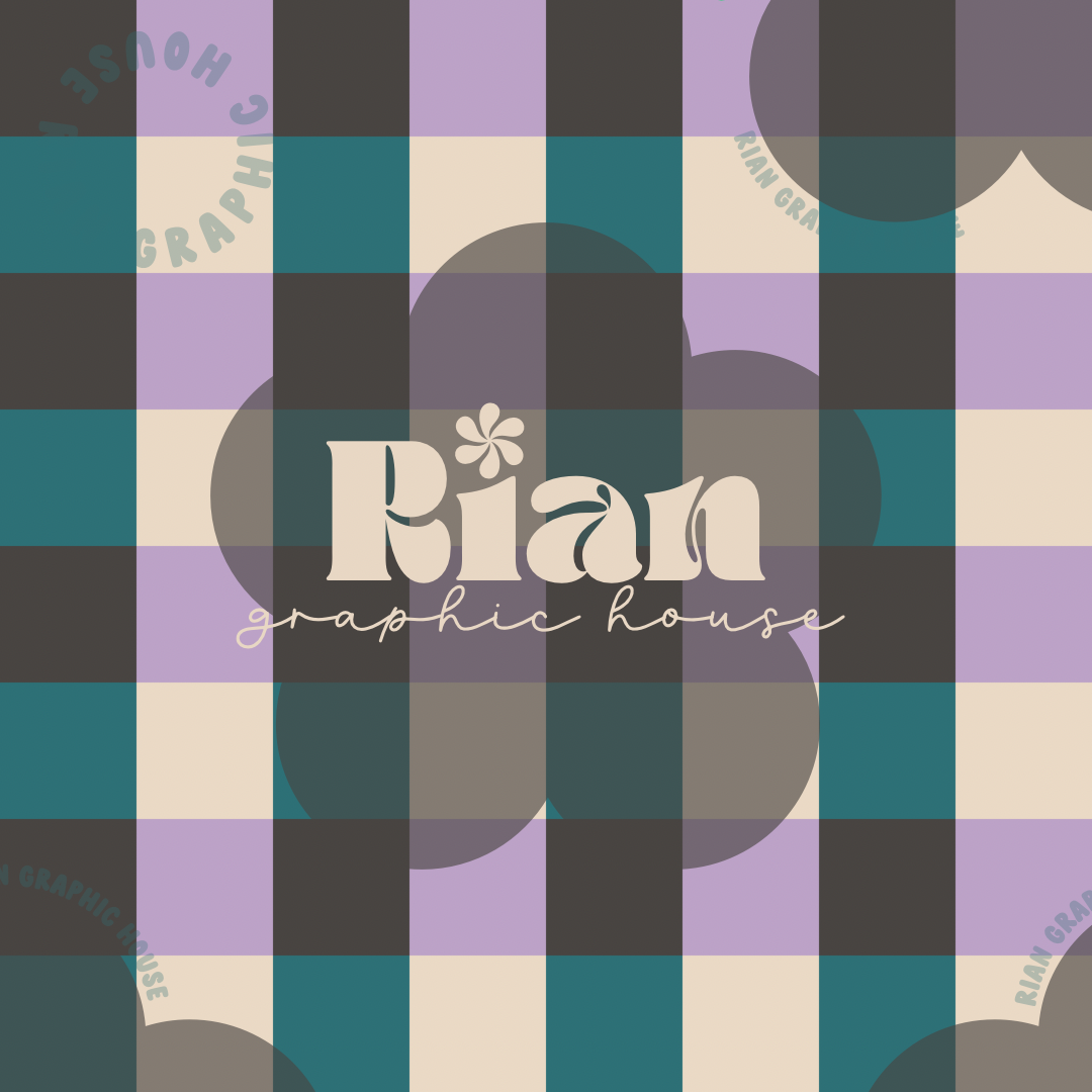 Coordinates//Cool Colors Seamless