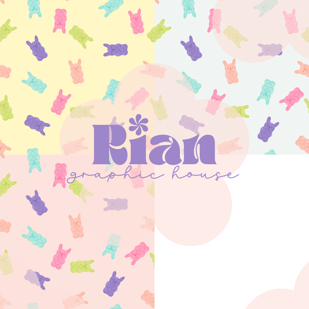 Gummy Bunny Seamless