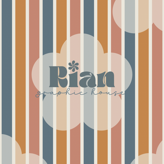 Stripes//Heirloom Daydream Seamless